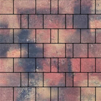 Тротуарная плитка Steinrus Бельпассо Color Mix Оригон 40 мм