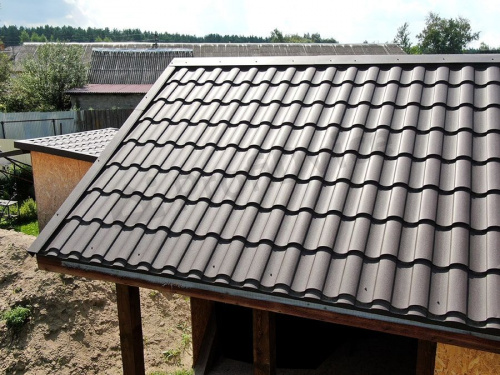 Металлочерепица Grand Line Kredo GreenCoat Pural 0,5