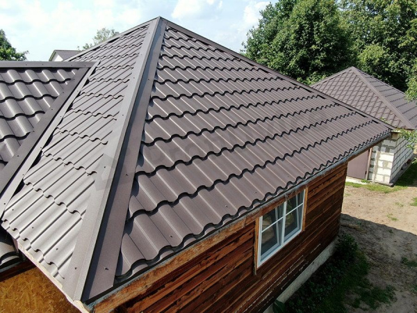 Металлочерепица Grand Line Kredo GreenCoat Pural 0,5